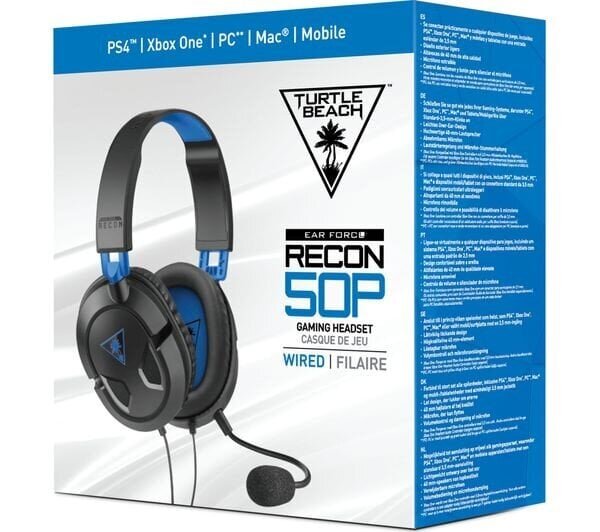 Turtle Beach Recon 50P Black hinta ja tiedot | Kuulokkeet | hobbyhall.fi