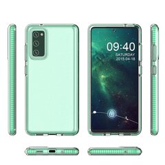 Spring Case clear TPU mallille Samsung Galaxy A02s EU hinta ja tiedot | Puhelimen kuoret ja kotelot | hobbyhall.fi