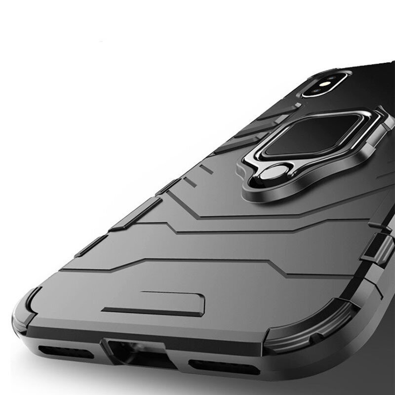 Puhelinkotelo Ring Armor iPhone 11-le, musta hinta ja tiedot | Puhelimen kuoret ja kotelot | hobbyhall.fi