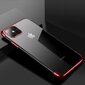Hurtel Clear Color Case mallille Samsung Galaxy S21 Ultra 5G, punainen hinta ja tiedot | Puhelimen kuoret ja kotelot | hobbyhall.fi