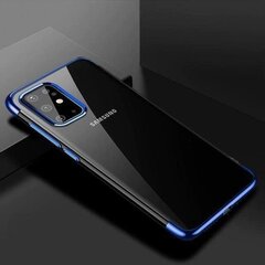 Hurtel Clear Color Case mallille Samsung Galaxy A72 4G, sininen hinta ja tiedot | Puhelimen kuoret ja kotelot | hobbyhall.fi