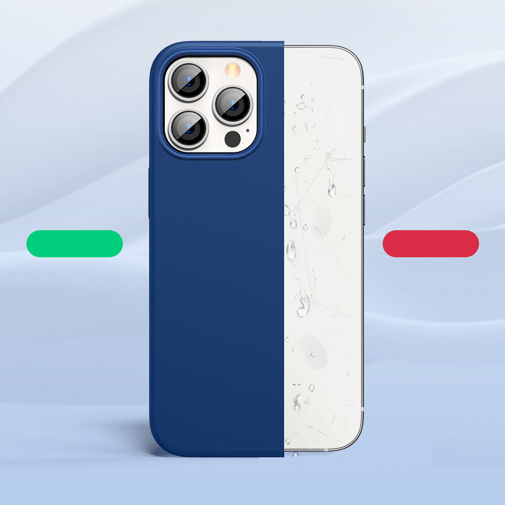 Ugreen Protective Silicone Case, mallille iPhone 13 Pro Max, sininen hinta ja tiedot | Puhelimen kuoret ja kotelot | hobbyhall.fi