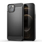 Hurtel Carbon Case mallille iPhone 13 mini, musta hinta ja tiedot | Puhelimen kuoret ja kotelot | hobbyhall.fi