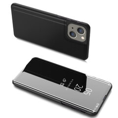 Hurtel Clear View Case mallille iPhone 13 mini, musta hinta ja tiedot | Puhelimen kuoret ja kotelot | hobbyhall.fi