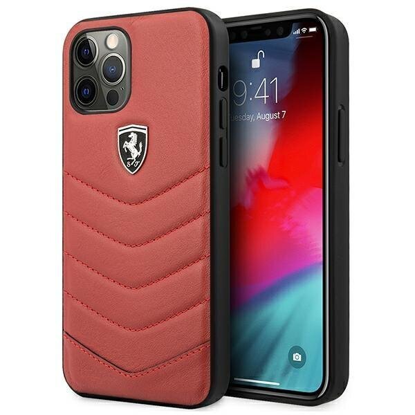 Puhelimen kuori Ferrari FEHQUHCP12MRE iPhone 12/12 Pro hinta ja tiedot | Puhelimen kuoret ja kotelot | hobbyhall.fi