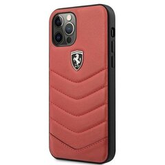 Puhelimen kuori Ferrari FEHQUHCP12MRE iPhone 12/12 Pro hinta ja tiedot | Ferrari Puhelimet, älylaitteet ja kamerat | hobbyhall.fi