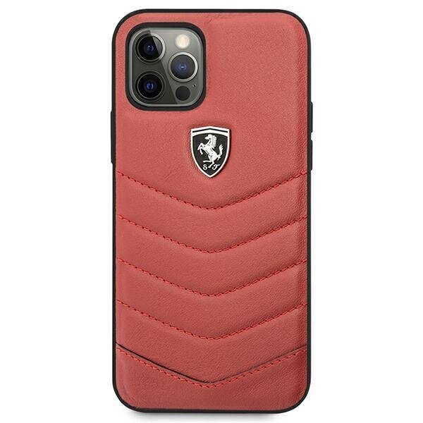 Puhelimen kuori Ferrari FEHQUHCP12MRE iPhone 12/12 Pro hinta ja tiedot | Puhelimen kuoret ja kotelot | hobbyhall.fi