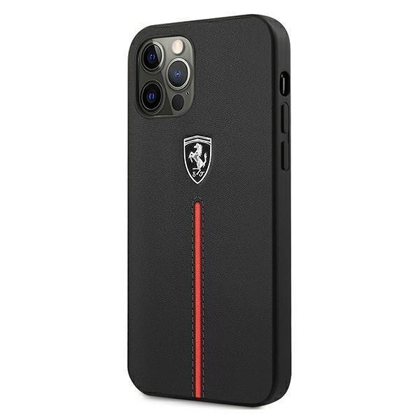 Puhelimen kuori Ferrari FEOMSHCP12LBK iPhone 12 Pro Max hinta ja tiedot | Puhelimen kuoret ja kotelot | hobbyhall.fi