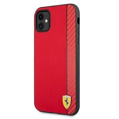 Puhelimen kuori Ferrari FESAXHCN61RE iPhone 11 6,1" hinta ja tiedot | Puhelimen kuoret ja kotelot | hobbyhall.fi
