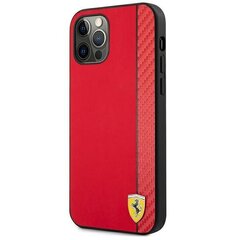 Puhelimen kuori Ferrari FESAXHCP12LRE iPhone 12 Pro Max 6,7" hinta ja tiedot | Ferrari Puhelimet, älylaitteet ja kamerat | hobbyhall.fi