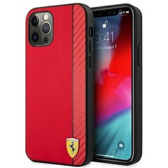 Puhelimen kuori Ferrari FESAXHCP12MRE iPhone 12/12 Pro 6,1" hinta ja tiedot | Ferrari Puhelimet, älylaitteet ja kamerat | hobbyhall.fi