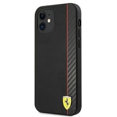 Puhelimen kuori Ferrari FESAXHCP12SBK iPhone 12 mini 5,4" hinta ja tiedot | Puhelimen kuoret ja kotelot | hobbyhall.fi