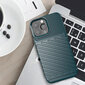 Thunder Case Flexible Tough Rugged Cover TPU Case, mallille iPhone 13 Pro Max, vihreä hinta ja tiedot | Puhelimen kuoret ja kotelot | hobbyhall.fi