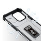 Hurtel Crystal Ring Case mallille iPhone 13 Pro Max, vihreä hinta ja tiedot | Puhelimen kuoret ja kotelot | hobbyhall.fi