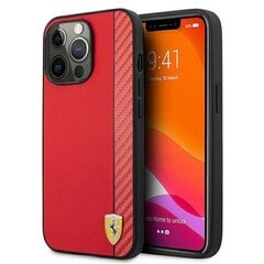 Puhelimen kuori Ferrari FESAXHCP13XRE iPhone 13 Pro Max 6.7'' hinta ja tiedot | Ferrari Puhelimet, älylaitteet ja kamerat | hobbyhall.fi