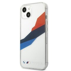 BMW Case BMHCP13SSKTGT mallille Apple iPhone 13 mini 5,4", läpinäkyvä hinta ja tiedot | Puhelimen kuoret ja kotelot | hobbyhall.fi