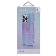 Uniq case Coehl Linear mallille iPhone 13 Pro, violetti hinta ja tiedot | Puhelimen kuoret ja kotelot | hobbyhall.fi