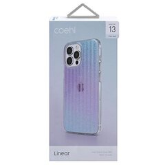 Uniq case Coehl Linear mallille iPhone 13 Pro, violetti hinta ja tiedot | Puhelimen kuoret ja kotelot | hobbyhall.fi