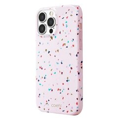 Uniq case Coehl Terrazzo mallille iPhone 13 Pro, pinkki hinta ja tiedot | Puhelimen kuoret ja kotelot | hobbyhall.fi