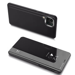 Hurtel Clear View Case mallille Samsung Galaxy A22 4G, musta hinta ja tiedot | Puhelimen kuoret ja kotelot | hobbyhall.fi