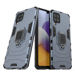 Ring Armor Case Kickstand Tough Rugged Cover, mallille Samsung Galaxy A22 4G, sininen hinta ja tiedot | Ring Armor Puhelimet, älylaitteet ja kamerat | hobbyhall.fi