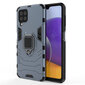 Ring Armor Case Kickstand Tough Rugged Cover, mallille Samsung Galaxy A22 4G, sininen hinta ja tiedot | Puhelimen kuoret ja kotelot | hobbyhall.fi