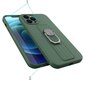 Ring Case silicone case with finger grip and stand, mallille iPhone 11 Pro, keltainen hinta ja tiedot | Puhelimen kuoret ja kotelot | hobbyhall.fi