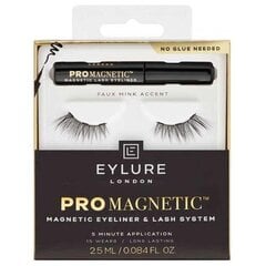 Eylure Pro Magnetic Faux Mink Volume -magneettiset tekoripset nestemäisellä silmänrajauskynällä hinta ja tiedot | Eylure Hajuvedet ja kosmetiikka | hobbyhall.fi