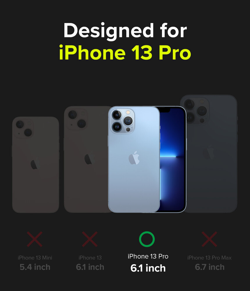 Ringke Fusion mallille iPhone 13 Pro hinta ja tiedot | Puhelimen kuoret ja kotelot | hobbyhall.fi
