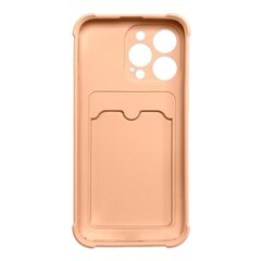 Hurtel Card Armor Case cover mallille iPhone 13 mini, pinkki hinta ja tiedot | Puhelimen kuoret ja kotelot | hobbyhall.fi