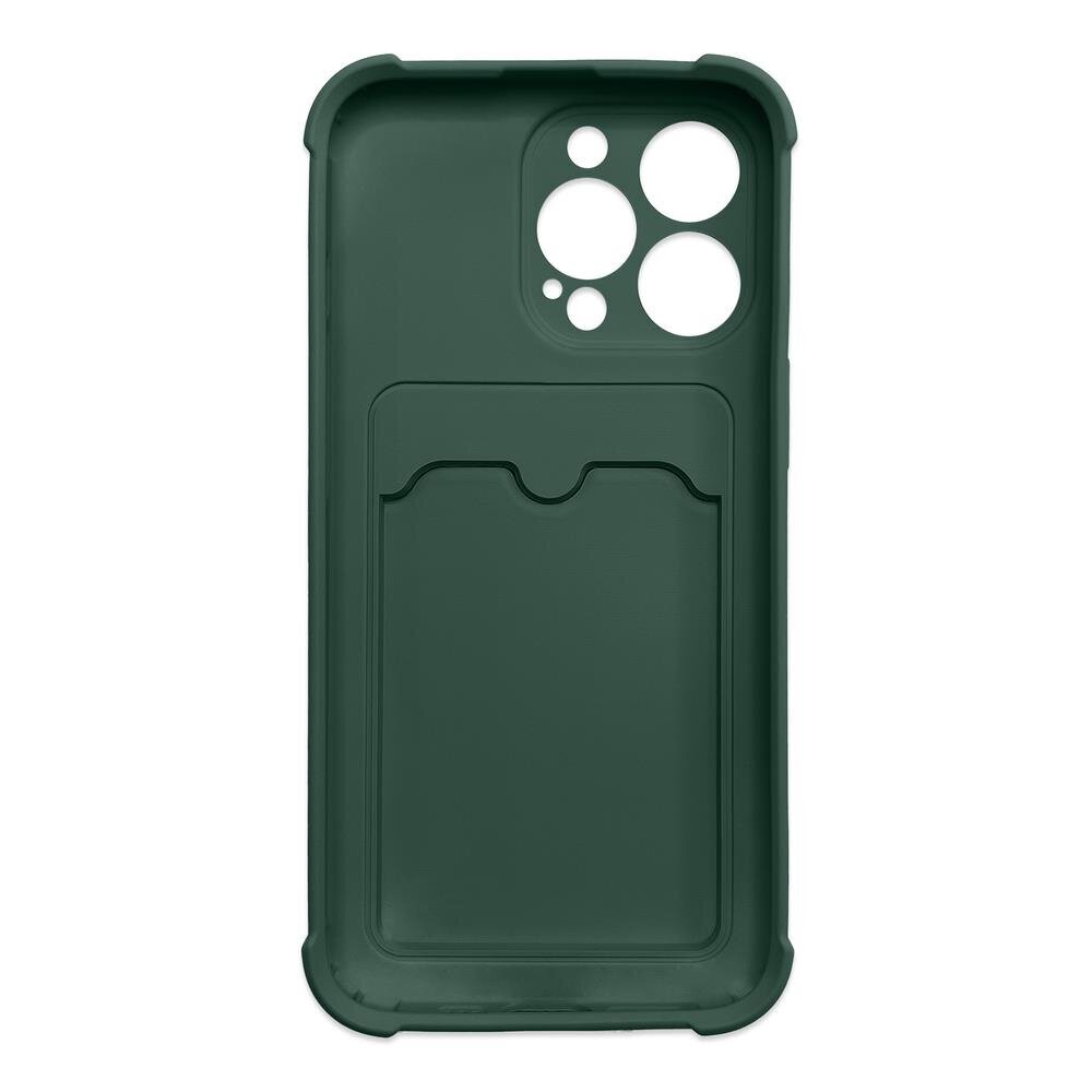 Hurtel Card Armor Case cover mallille iPhone 13 mini, vihreä hinta ja tiedot | Puhelimen kuoret ja kotelot | hobbyhall.fi