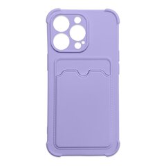 Hurtel Card Armor Case cover mallille iPhone 13 Pro, violetti hinta ja tiedot | Puhelimen kuoret ja kotelot | hobbyhall.fi