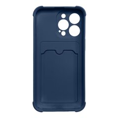 Hurtel Card Armor Case cover mallille iPhone 13 Pro, sininen hinta ja tiedot | Puhelimen kuoret ja kotelot | hobbyhall.fi
