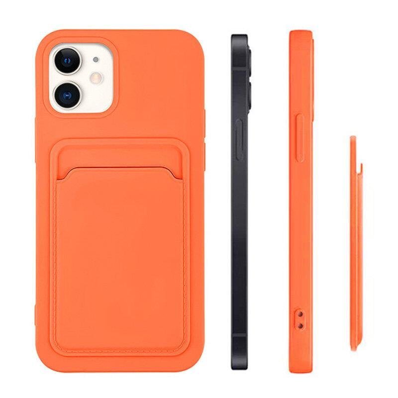 Hurtel Card Case mallille iPhone 11 Pro Max, violetti hinta ja tiedot | Puhelimen kuoret ja kotelot | hobbyhall.fi