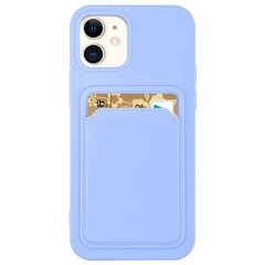 Hurtel Card Case mallille Samsung Galaxy A42 5G, violetti hinta ja tiedot | Puhelimen kuoret ja kotelot | hobbyhall.fi