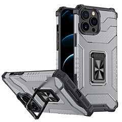 Hurtel Crystal Ring Case mallille iPhone 11 Pro, musta hinta ja tiedot | Puhelimen kuoret ja kotelot | hobbyhall.fi