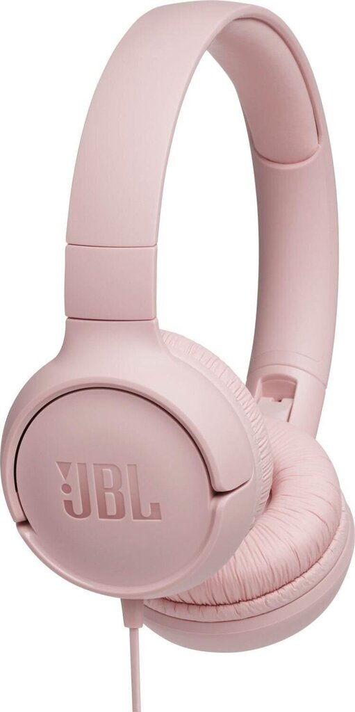 JBL kuulokkeet + mikrofoni Tune 500, pinkki hinta ja tiedot | Kuulokkeet | hobbyhall.fi