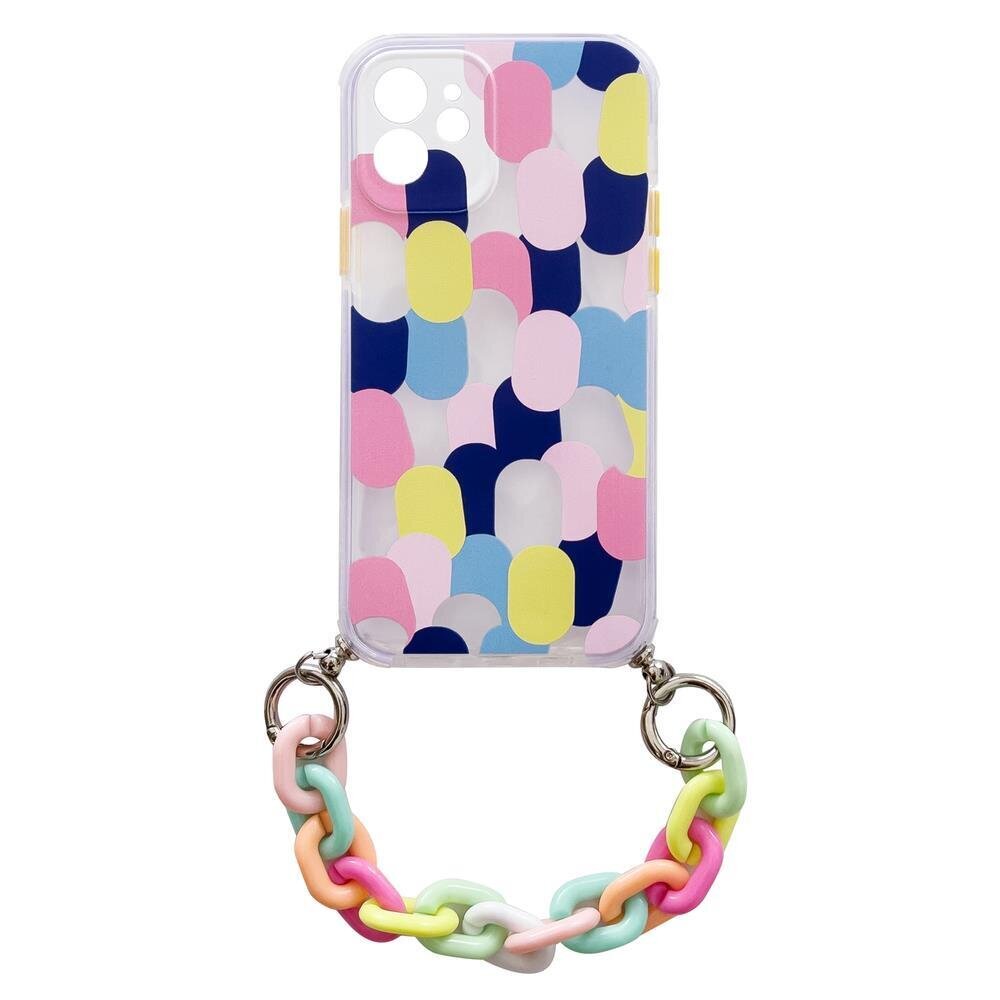 Hurtel Color Chain Case mallille Samsung Galaxy A42 5G hinta ja tiedot | Puhelimen kuoret ja kotelot | hobbyhall.fi