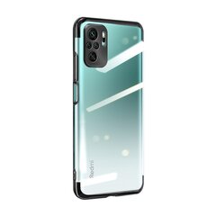 Hurtel Clear Color Case mallille Xiaomi Redmi Note 10 5G / Poco M3 Pro, musta hinta ja tiedot | Puhelimen kuoret ja kotelot | hobbyhall.fi