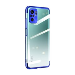 Hurtel Clear Color Case mallille Xiaomi Redmi Note 10 5G / Poco M3 Pro, sininen hinta ja tiedot | Puhelimen kuoret ja kotelot | hobbyhall.fi