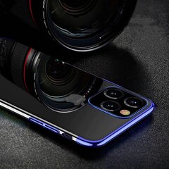 Hurtel Clear Color Case mallille Samsung Galaxy A22 4G, musta hinta ja tiedot | Puhelimen kuoret ja kotelot | hobbyhall.fi