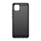 Hurtel Carbon Case mallille Samsung A03S EU (166.5), musta hinta ja tiedot | Puhelimen kuoret ja kotelot | hobbyhall.fi