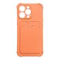 Hurtel Card Armor Case cover mallille iPhone 11 Pro, oranssi hinta ja tiedot | Puhelimen kuoret ja kotelot | hobbyhall.fi
