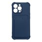 Hurtel Card Armor Case cover mallille iPhone 12 Pro Max, sininen hinta ja tiedot | Puhelimen kuoret ja kotelot | hobbyhall.fi