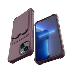 Hurtel Card Armor Case cover mallille Xiaomi Redmi 10X 4G / Xiaomi Redmi Note 9, sininen hinta ja tiedot | Puhelimen kuoret ja kotelot | hobbyhall.fi