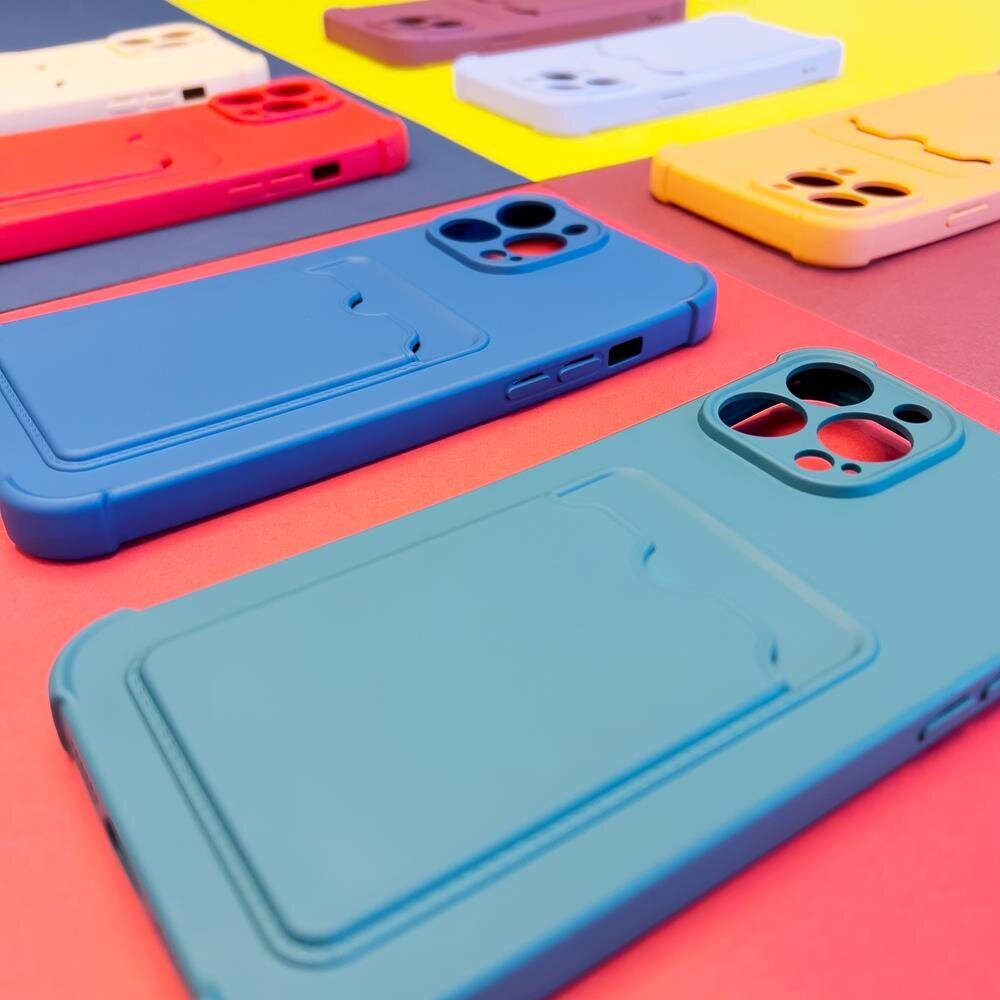 Hurtel Card Armor Case cover mallille Xiaomi Redmi 10X 4G / Xiaomi Redmi Note 9, sininen hinta ja tiedot | Puhelimen kuoret ja kotelot | hobbyhall.fi