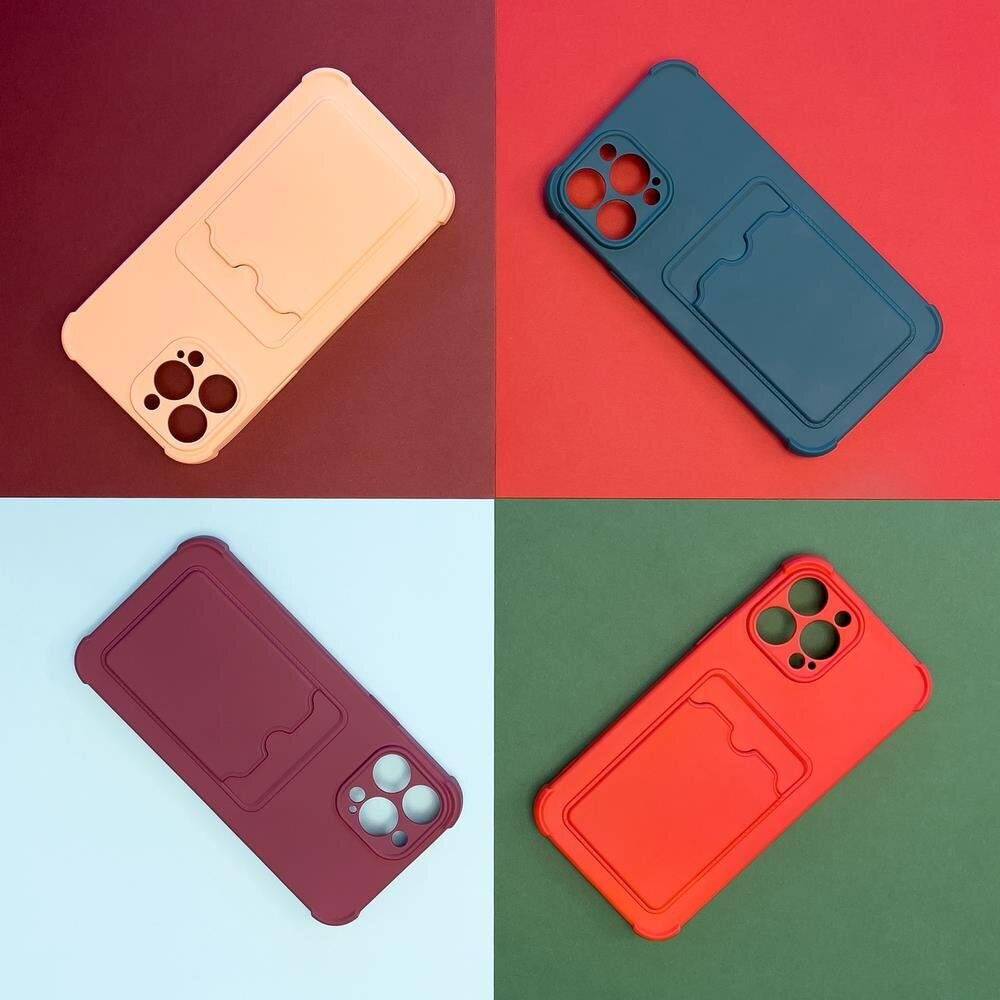 Hurtel Card Armor Case cover mallille Xiaomi Redmi Note 10 / Redmi Note 10S, sininen hinta ja tiedot | Puhelimen kuoret ja kotelot | hobbyhall.fi