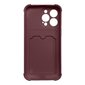 Hurtel Card Armor Case cover mallille Samsung Galaxy A32 4G, violetti hinta ja tiedot | Puhelimen kuoret ja kotelot | hobbyhall.fi