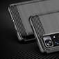 Hurtel Carbon Case mallille Xiaomi Redmi Note 11, musta hinta ja tiedot | Puhelimen kuoret ja kotelot | hobbyhall.fi