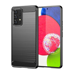 Hurtel Carbon Case mallille Samsung Galaxy A53 5G, musta hinta ja tiedot | Puhelimen kuoret ja kotelot | hobbyhall.fi